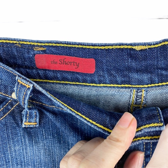 Adriano Goldschmied AG The Shorty Cropped Cuffed Jeans Size 27 - Picture 10 of 11